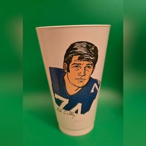 Dallas Cowboys Bob Lily, 7-Eleven Plastic Slurpee Cup